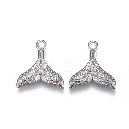 Tarnish Resistant 304 Stainless Steel Pendants X-STAS-F207-05P-A-1