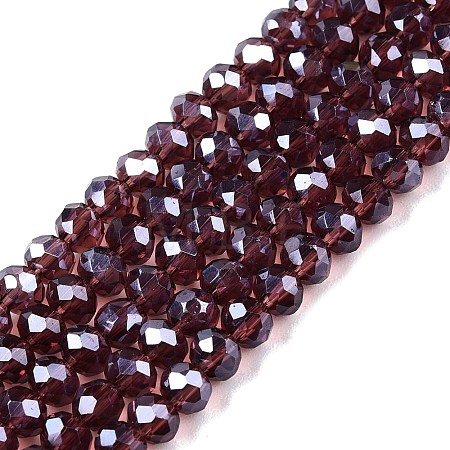 Electroplate Glass Beads Strands EGLA-A044-T3mm-A13-1