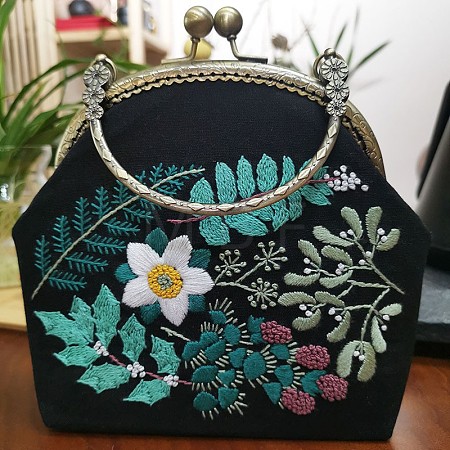 DIY Kiss Lock Coin Purse Embroidery Kit PW22062830577-1