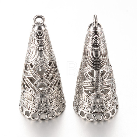 Alloy Pendant Bails X-PALLOY-S090-04P-LF-1