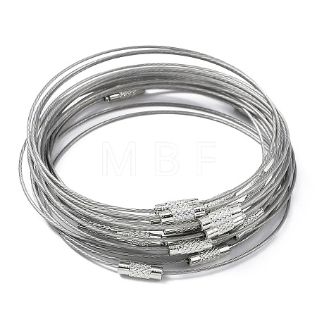 Steel Wire Bracelet Cords TWIR-YW0001-02A-1
