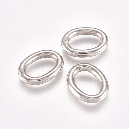 Tarnish Resistant 304 Stainless Steel Open Jump Rings STAS-L234-144H-1