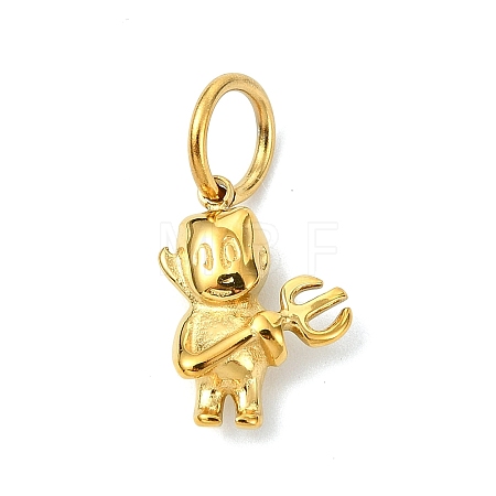 304 Stainless Steel Pendants STAS-A145-03D-G-1