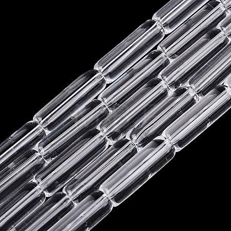 Transparent Glass Beads Strands GLAA-N070-01A-A01-1