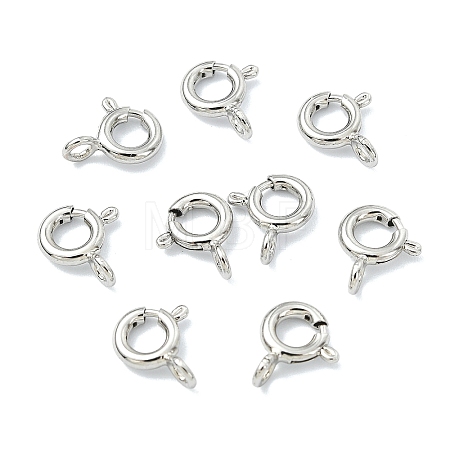 SHEGRACE Brass Spring Ring Clasps XGRPCN623-017P-1