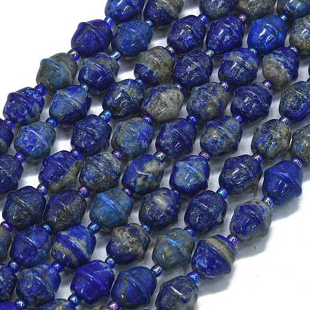 Natural Lapis Lazuli Beads Strands G-K389-D21-01-1