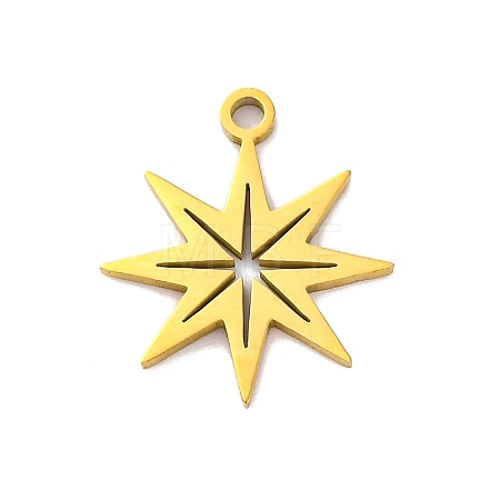 Christmas 201 Stainless Steel Pendants STAS-Q015-11G-1