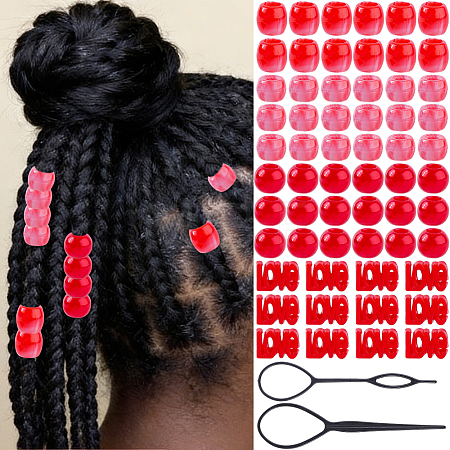 1Bag Plastic Hair Braiding Tool FIND-PA0001-61-1