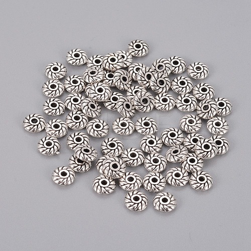 Tibetan Style Alloy Spacer Beads X-LF10764Y-NF-1