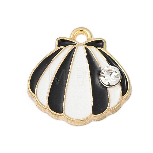 Alloy Enamel Charms FIND-Z070-01G-02-1