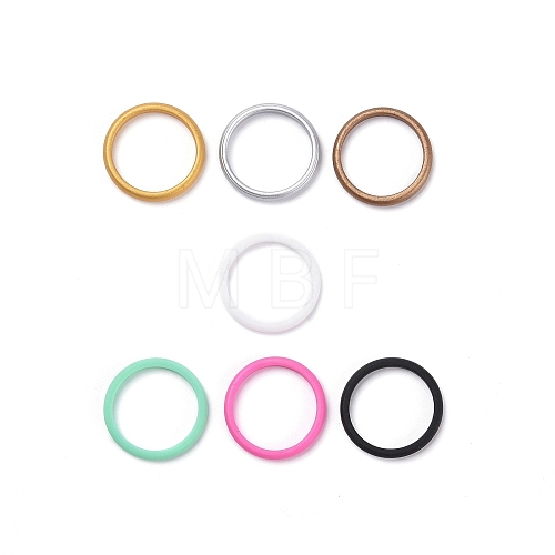 Silicone Finger Rings RJEW-H547-06-1