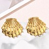 304 Stainless Steel Stud Earrings SA-CBA46AF-06G-01-1