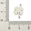 Non-Tarnish 201 Stainless Steel Connector Charms STAS-M015-22P-3