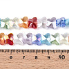 Transparency Glass Beads Strands GLAA-T025-03B-01-4
