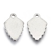 Non-Tarnish 201 Stainless Steel Charms STAS-R118-02-3