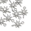 SHEGRACE Brass Clear Cubic Zirconia Charms XGRQ2O255-426P-1