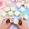 Square Paper Jewelry Ring Gift Boxes with Bowknot CON-TAC0010-80B-7
