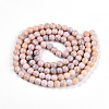 Baking Paint Glass Beads Strands DGLA-N003-8mm-C01-4