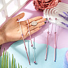 4Pcs DIY Alloy Beadable Crochet Hooks AJEW-TA0003-50D-6