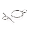 304 Stainless Steel Toggle Clasps STAS-F251-01P-2