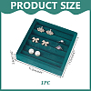 MDF Covered with Velvet Ring Organizer Display Trays RDIS-WH0011-39A-2