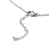 Non-Tarnish Stainless Steel Pendants Necklaces NJEW-K267-01F-P-3