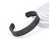 Viking 304 Stainless Steel Cuff Bangles for Women Men WG061FA-03-1