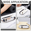 2Pcs Stainless Steel Oval Jewelry Storage Trays for Rings AJEW-ME0004-11-4