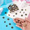 Initial Letter A~Z Alphabet Alloy Enamel Charms ENAM-TA0003-58-7