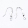 925 Sterling Silver Micro Pave Cubic Zirconia Earring Hooks STER-L054-29-4