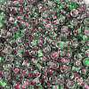 Transparent Inside Colours Glass Seed Beads X1-SEED-A032-04U-3