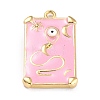 Brass Enamel Pendants KK-P197-05-2