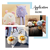 180Pcs 6 Colors Resin Cabochons RESI-FH0001-73-5