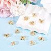 12Pcs 12 Styles Twelve Constellations Brass Micro Pave Clear Cubic Zirconia Pendants KK-TA0008-96G-5