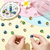 30Pcs Electroplated Glass Charms EGLA-YW0005-23-4