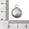 Birthstone Theme September 304 Stainless Steel Pendants STAS-G082-17P-09-3