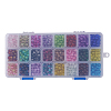 Spray Painted Crackle Glass Beads CCG-PH0002-01-6mm-10