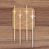 Sword Alloy Hair Sticks PW-WG0B211-04-1