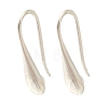 Rack Plating Brass Earring Hooks KK-C081-06S-1