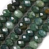 Natural Moss Agate Bead Strands G-D344-A11-3