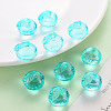 Transparent Acrylic Pendants TACR-T024-05B-946-6