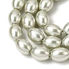 Electroplated Shell Pearl Beads Strands BSHE-B008-07A-3