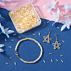 1200Pcs 3 Colors Glass Bugle Beads SEED-TADJ0001-02-6