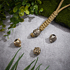 4Pcs 2 Colors Brass Beads KK-NB0004-34-4