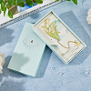 May Lily of the Valley Flower Enamel Bookmarks AJEW-WH0348-217-5