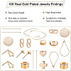 Brass Spacer Beads KK-BC0006-11G-NR-7