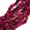 Natural Agate Beads Strands X-G-H295-B01-11-7