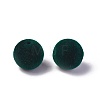 Flocky Acrylic Beads OACR-L011-C-14-2