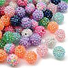 Resin Rhinestone Beads FIND-P027-G-1