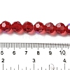 Electroplate Transparent Glass Beads Strands X-EGLA-A035-T10mm-L01-4